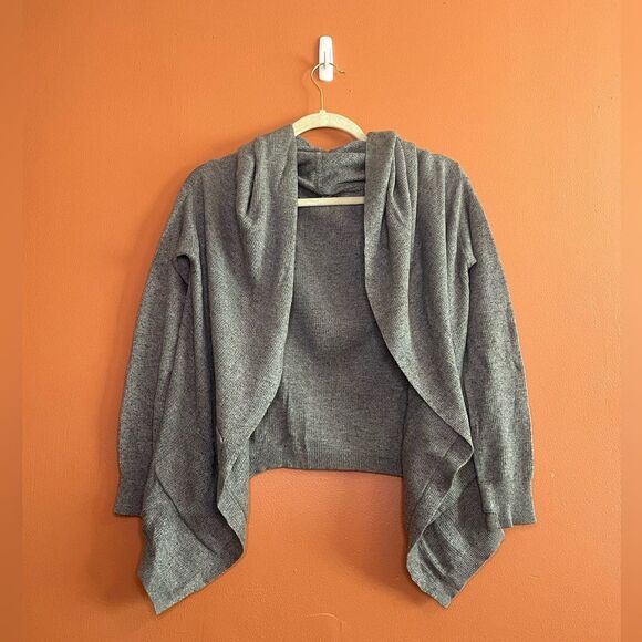 Lululemon Athletica Cabin Yogi Wrap in Heathered Medium Grey Womens Size M - Picture 5 of 8